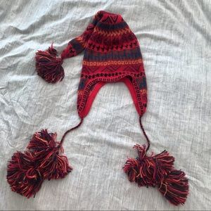 [NWOT] 100% Peruvian Baby Alpaca Chullo Hat